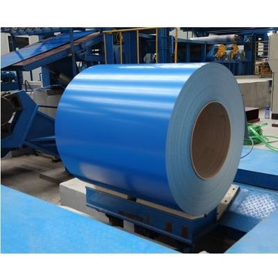 Acier galvanisé prépeint Toutes les couleurs RAL PPGI PPGL bobines d'acier avec certification ISO9001 clients échantillons couleur