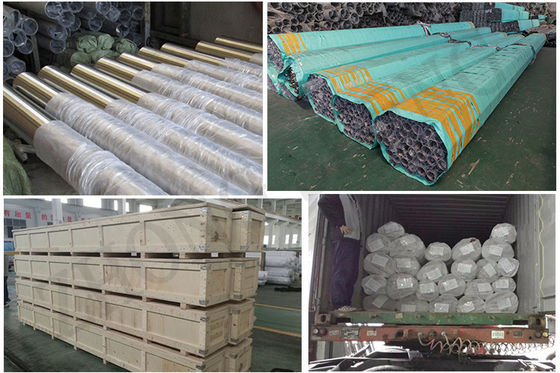 Pièces en acier inoxydable à rouleaux sans soudure laminées à froid de la série 300
