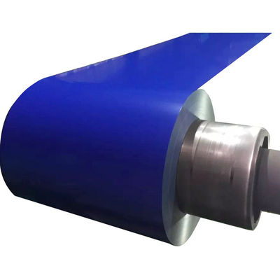 600-1250 mm largeur personnalisée PPGI bobine d'acier revêtue de couleur 0,4 mm bobine d'acier galvanisé PPGI prépeint avec revêtement Z30-Z40