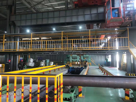 Pipe en acier au carbone ASTM A53 A36 de la série 40 à forte demande soudée en noir et certifiée ISO9001