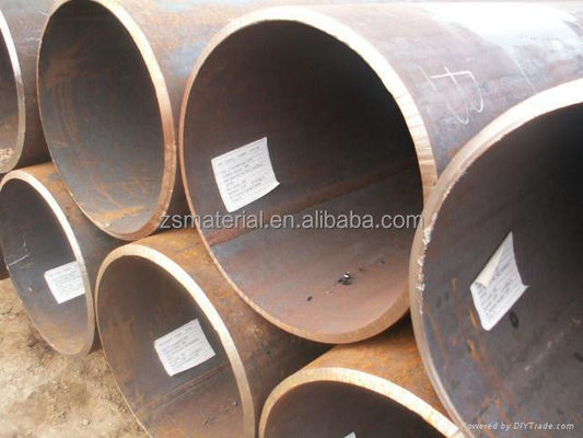 Pipe en acier au carbone ASTM A53 A36 de la série 40 à forte demande soudée en noir et certifiée ISO9001