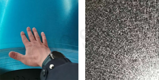 Total dureté 55% teneur en aluminium bobine d'aluminium bobine GL bobine d'acier galvalume trempé à chaud bobine d'acier pour applications industrielles