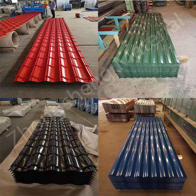 Z61-Z90 Revêtement 0,12-6mm 30-275g/m2 1000mm Largeur PPGI Acier galvanisé Prépeint plaque de toit pour les applications ménagères