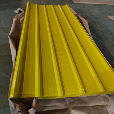 0.12-1.5mm Z40 Acier galvanisé prépeint PPGI Couleur revêtue de tôle de toiture avec ± 1% Tolérance et service de perforation