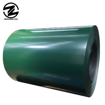 Coil d'acier galvanisé prépeint Ral9016 Ral9003 Ral9010 Dureté totale pour le matériau de construction Dureté élevée