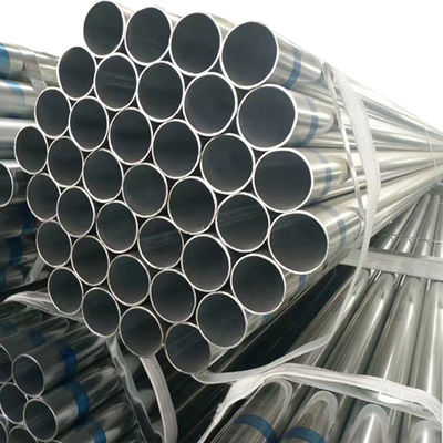 Pipe d'acier galvanisé A53 de 4 mm d'épaisseur pour la fabrication de tuyaux en forme ronde et en 4