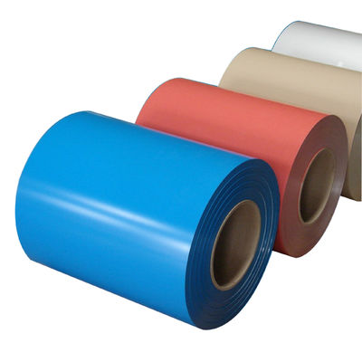 Décoiling à chaud trempé à froid laminé SPCC Dx51d en bois Z100 Ral 3019 3020 9016 9002 en couleur revêtue Gi bobines galvanisées PPGI
