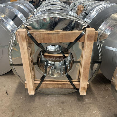 26 Gauge Q195 bobines d'acier galvanisé avec revêtement en zinc de 30 à 275 g/m2 et largeur de 600 à 1500 mm à bénéficier
