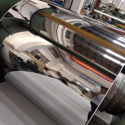 Coil en acier inoxydable laminé à froid pour la décoration AISI ASTM JIS 403 série 200/300/400 avec certificat API