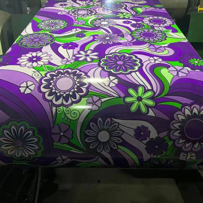 Matériau de construction Résistant à la corrosion Couleur revêtue bobine PPGI galvanisée avec emballage standard