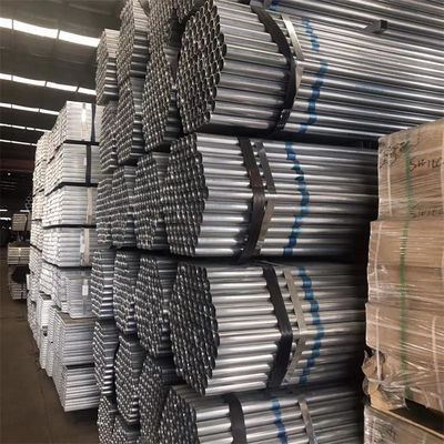 Pipe en acier galvanisé ronde à chaud de l'API 5L d'une épaisseur de 0,45 mm et d'une tolérance de 0,35 mm Longueur de 1 à 6 m