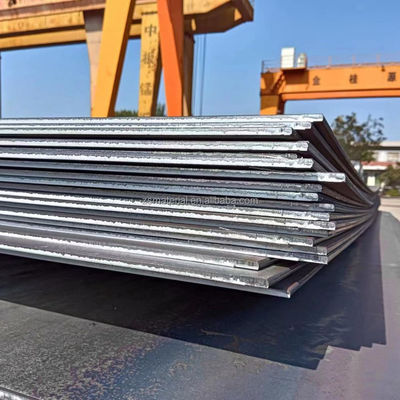 A36 feuille HRC St37 MS Plaques de 1,5 à 4,0 épaisseur 9 pouces 4,5 mm Q195b Q345 S235j2 Q355 Q355b Plaque d'acier laminé à chaud / doux / à carbone
