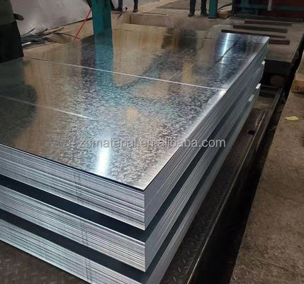 Plaque de fer galvanisée revêtue de zinc 30-275 g/m2 haute durabilité et performances