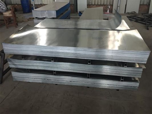 Plaque d'acier galvanisé 0,35 mm 0,45 mm 0,5 mm d'épaisseur avec technique à base de laminage à froid et revêtement en zinc de 30 à 275 g/m2