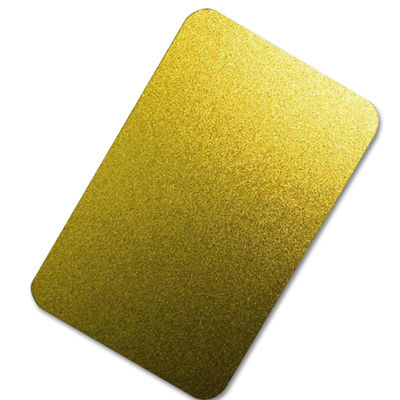 LH 430 304 304L 310S SS Feuille de miroir or Feuille d'acier 4x8 avec finition de surface 2B et qualité d'acier LH