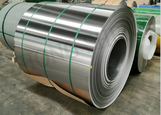 Coils en tôle d'acier inoxydable laminés à froid avec courbure de service de longueur 1000 mm-12000 mm Prime 304 Surface Mirrors NO.4
