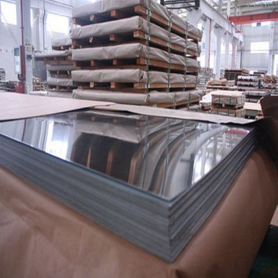 Plaque en acier inoxydable de surface 2B d'épaisseur 12,7 mm pour longueur personnalisée et plaque de chaudière