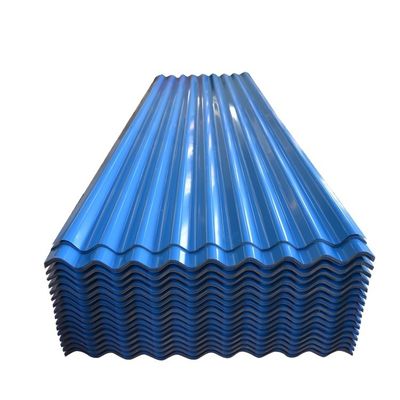 SGCC/SGCH/JIS/DX Certificat de tôle d'acier galvanisé PVOC Toiture ondulée Gi enduite de zinc