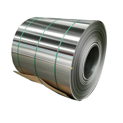 201 304 tôle de matériau en acier inoxydable dans les miroirs de surface de bobine 10 mm bobine en acier inoxydable avec décoiling service de traitement