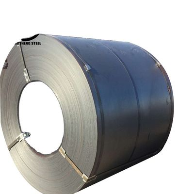 Matériau de construction à faible teneur en carbone A36 Fer noir ASTM HRC Q195 Q235B bobine en acier au carbone à 2,0-3,5 mm d'épaisseur laminée à chaud