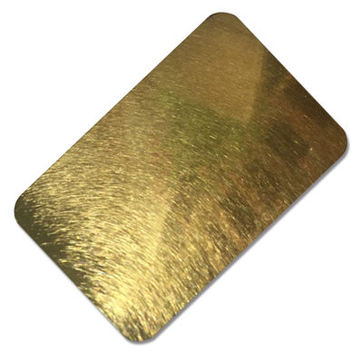Plaque d'acier plat 0,26 mm J3 304L 316 304F bande de qualité ASTM A240 304 acier inoxydable 201 bobines laminées à chaud couleur or rose