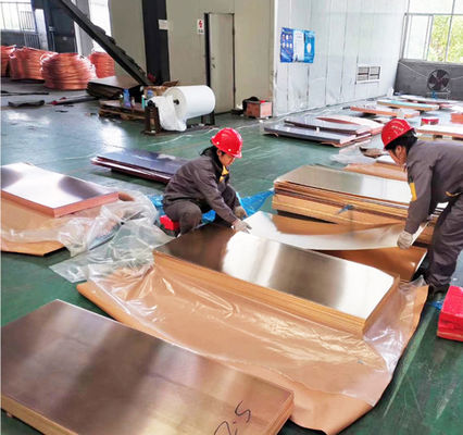 30% plaque d'allongement feuille de cuivre métallique à pour 4 mm 6 mm d'épaisseur par pied carré