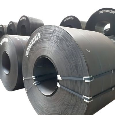 JIS SPCC Q275 Q235 Q215 bobines de tôle d'acier doux avec 1,5 mm 1,6 mm en acier au carbone laminé à chaud / à froid bobine / technologie laminée à chaud