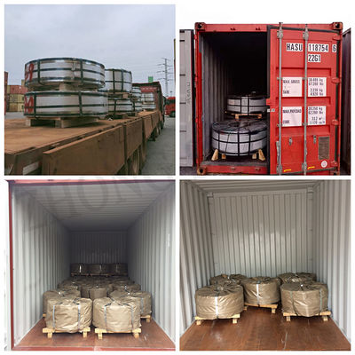 ASTM/AISI/SGCC/CGCC/TDC51DZM/TDC52DTS350GD/TS550GD/DX51D Z Q195-q345 Bandes d'acier galvanisé dur pour tuyaux et câbles