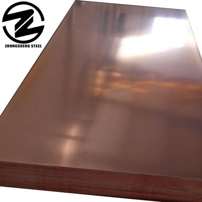 99Plaque de cuivre à cathode électrolytique de pureté en laiton de 0,99% pour emballage et électrolyse personnalisés