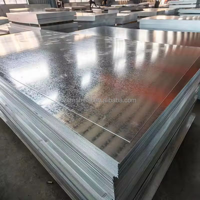 DX51D Z/SGCC/DC01 Z/DC51D Z Professionnel 4x8 Ft Zinc galvanisé en acier revêtu de couleur Plaque métallique de fer 10 mm Épaisseur Z275 galvanisée Plaque