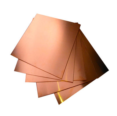 Service de décoiling 1 mm feuille de cuivre laiton phosphore bronze cuivre plaque de mise à la terre pour les matériaux au mieux