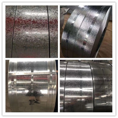 0.12-6mm épaisseur DX51D Z120 gros spangle zinc GI bobine d'acier galvanisé avec service de revêtement en zinc