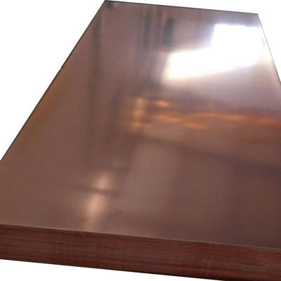 Surface polissée 0,5 mm feuille de laminage revêtue de cuivre pour carte PCB Vente de cathode de cuivre 3 mm feuille de cuivre 4x8