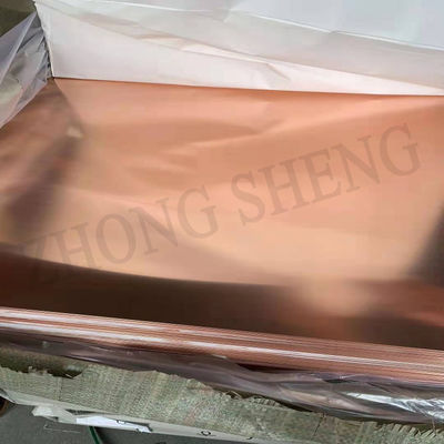 Plaque de cuivre de Singapour pour la mise à la terre et le mise à la terre 20 mm Épaisseur 1,5 mm 2,0 mm 2,5 mm 3,0 mm Largeur 50 mm-2500 mm ou selon les besoins