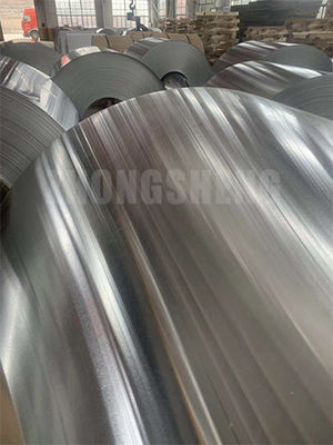 Q195/Q235/Q235b bobine en acier pour 1100 6 pouces 0,7 mm 0,8 mm 1,0 mm épaisseur gouttière en aluminium et matériau durable