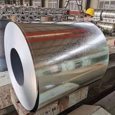 DX51d 0,2 mm tôles galvanisées laminées à froid bobine d'acier bobines Gi avec ou sans huile légèrement huilée