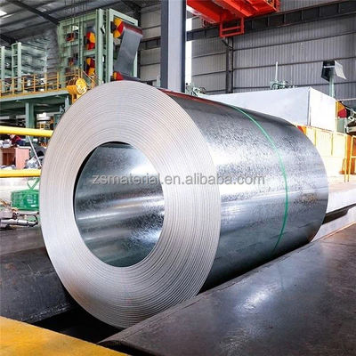 DX51d 0,2 mm tôles galvanisées laminées à froid bobine d'acier bobines Gi avec ou sans huile légèrement huilée