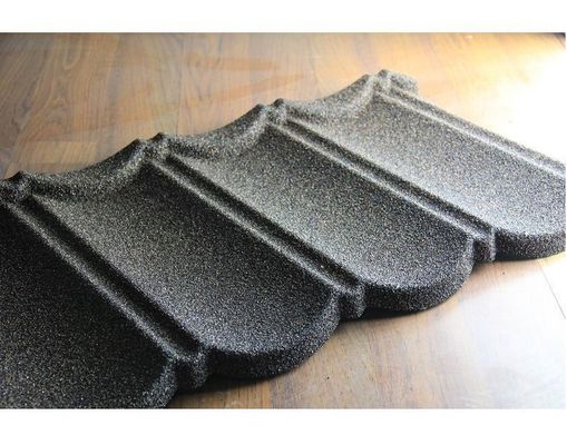 Carreaux de toits simples Zinc Aluminium acier Pierre de la pierre 0.2*420*1340 Pierre revêtue de carreaux de toits métalliques pour toute protection contre les intempéries