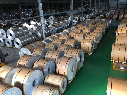 3105 1100 Service de traitement de pliage de bobines d'aluminium pour une longueur personnalisée et une épaisseur de 0,25 mm 0,35 mm 1,0 mm