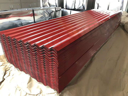 RAL 9047 RAL 9002 tôles de toiture métalliques avec revêtement de premier plan 8-30/5-30um et certificat SASO