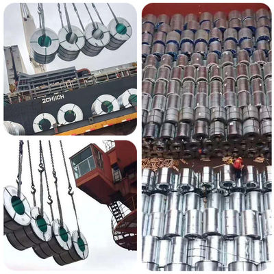0.12-1 mm Épaisseur ASTM bobine PPGI S250GD S350GD S550GD bobine d'acier galvanisé prépeint de Chine