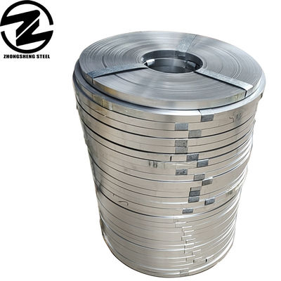 Z81-Z120 Coulée d'acier de revêtement pour gros spangles galvanisés ASTM A653 GL bandes de rouleaux de tôles métalliques revêtues de zinc en bobines et bandes