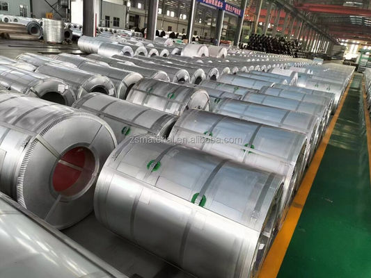ASTM/AISI/SGCC/CGCC/TDC51DZM/TDC52DTS350GD/TS550GD/DX51D Z Q195-q345 revêtement en zinc 30 à 275 g/m2 bobine en acier galvanisé à chaud