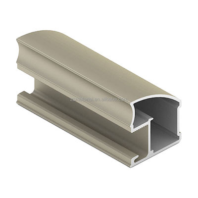 Profiles en aluminium galvanisé de qualité personnalisée conçus avec précision pour des applications industrielles et commerciales polyvalentes