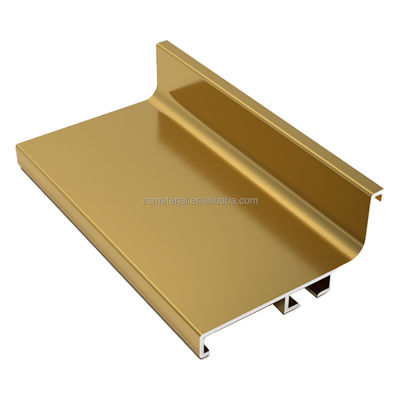 Profiles en aluminium galvanisé de qualité personnalisée conçus avec précision pour des applications industrielles et commerciales polyvalentes