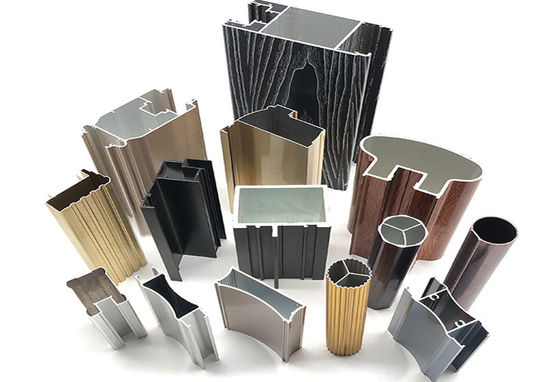Importation de profilés en aluminium T5 T6 6063 personnalisés avec conception personnalisée