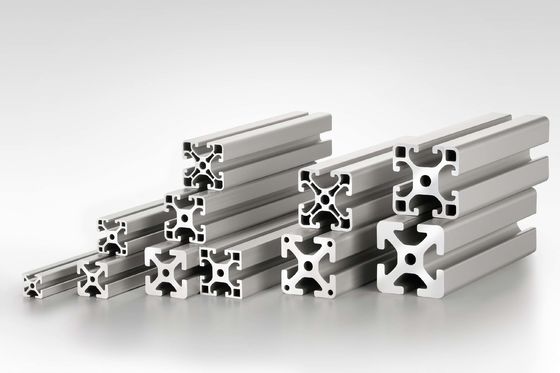 Importation de profilés en aluminium T5 T6 6063 personnalisés avec conception personnalisée