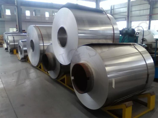 Température T3 T8 Peinture revêtue 1050 1060 3003 5052 1050h18 Plaque de bobine d'aluminium laminée couleur revêtue pour les machines à gouttières