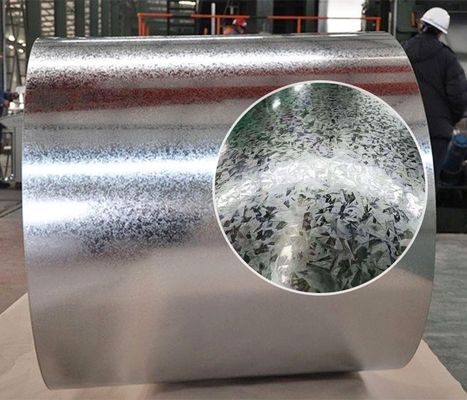 Certificat tisi Coil d'acier Dx51d 12 Gauge Fil galvanisé / 500 kg Coil chaud plongé fil galvanisé d'acier en fer recouvert de plastique