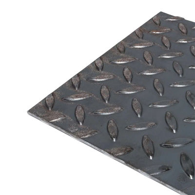 Plaque d'acier de résistance spéciale 2 mm-50 mm Plaque d'acier à carreaux Plaque de fer noir Plaque métallique de construction navale Plaque d'acier C45 Q235 A36